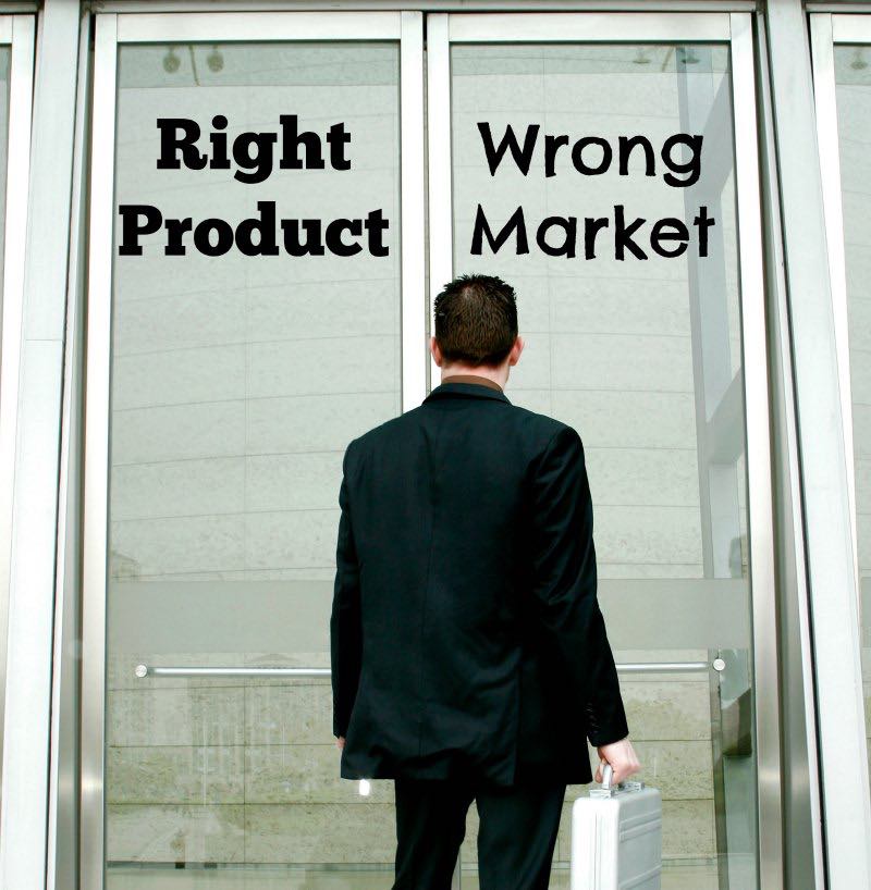 right product wrong business market