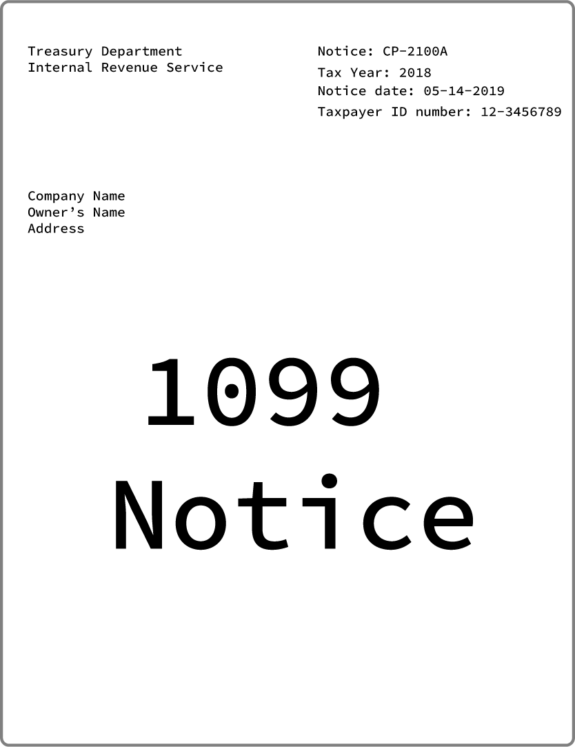 1099 Notice