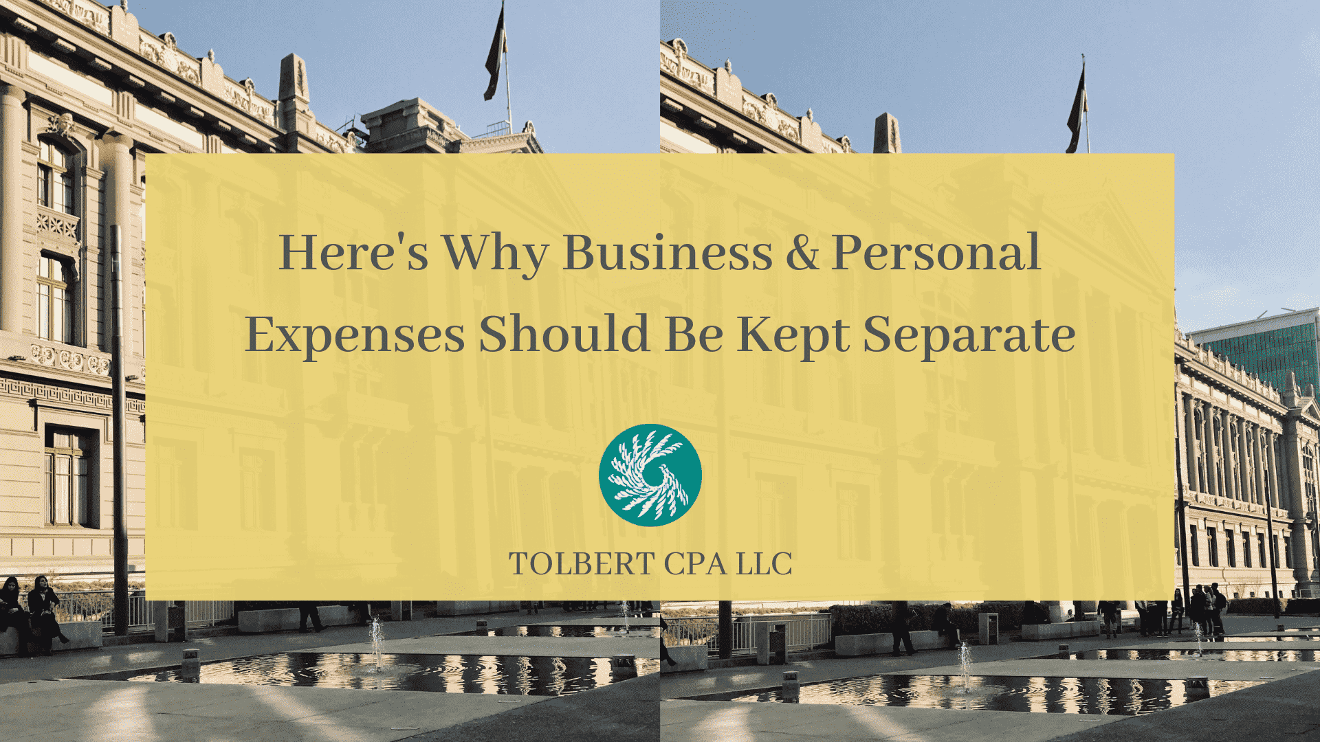 Business Expenses Separate